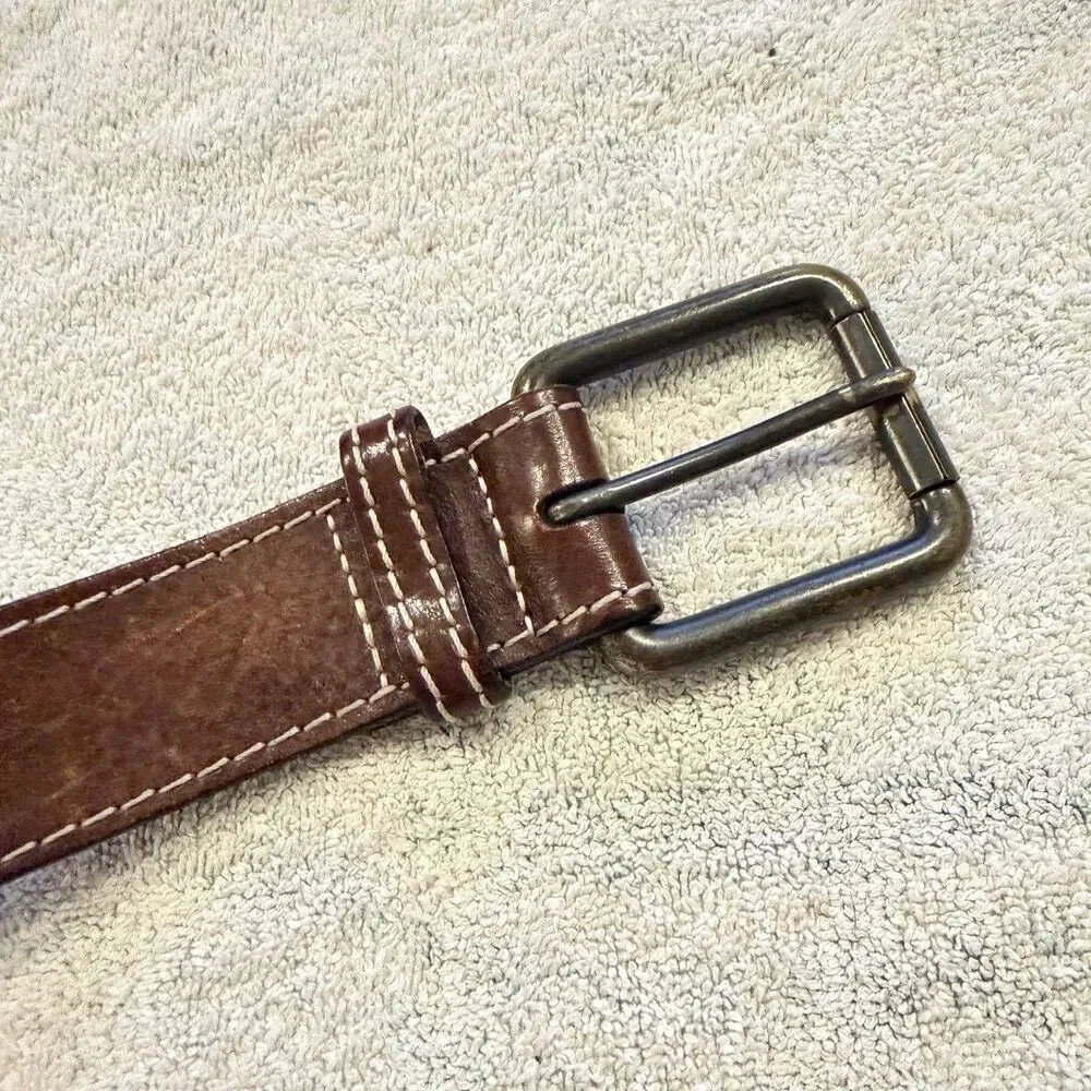 Banana Republic Brown Leather Men’s Belt Sz 38 42
